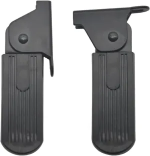 1 Pair Bike Pedals Bicycle Pedals Folding Antislip Easy to Install Stable Footpegs Multifunction Footrests Foot Plates Pedal