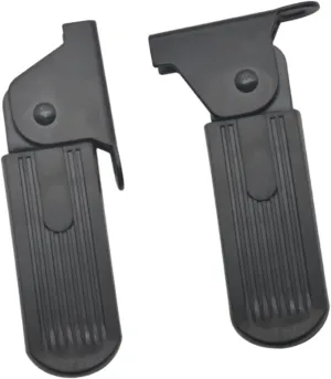 1 Pair Bike Pedals Foot Plates Pedal Folding Gear Antislip Multifunction Components Replace Accessories Footrests Foot Pegs