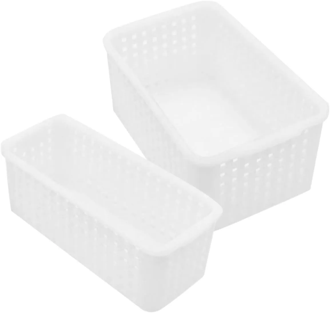 10pcs Miniature Storage Basket Dollhouse Accessories for Tiny House for Organizing Mini House Items Compact Design Stimulates Creativity and Imagination