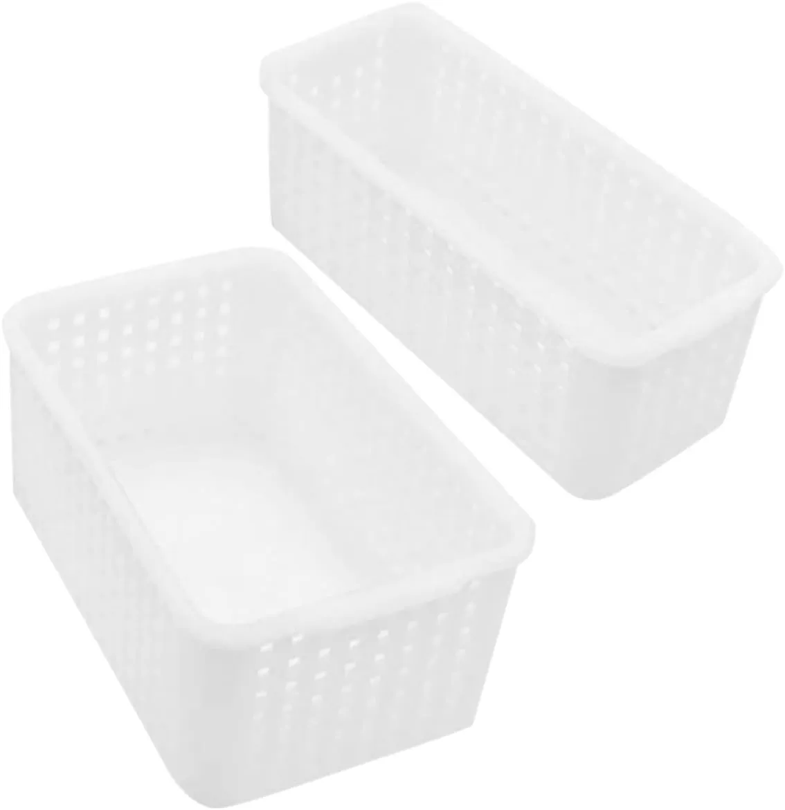 10pcs Miniature Storage Basket Dollhouse Accessories for Tiny House for Organizing Mini House Items Compact Design Stimulates Creativity and Imagination