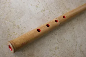 1.3 Pentatonic Shakuhachi w/o. Root End 5 Holes - Traditional Zen Instrument