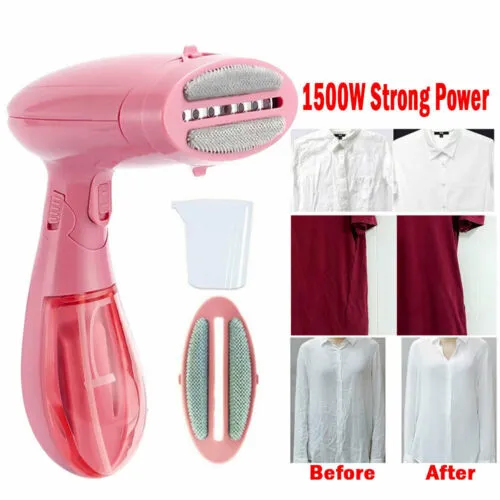 1500W Foldable Handheld Garment Steamer For Clothes Steam Clothing Iron Travel