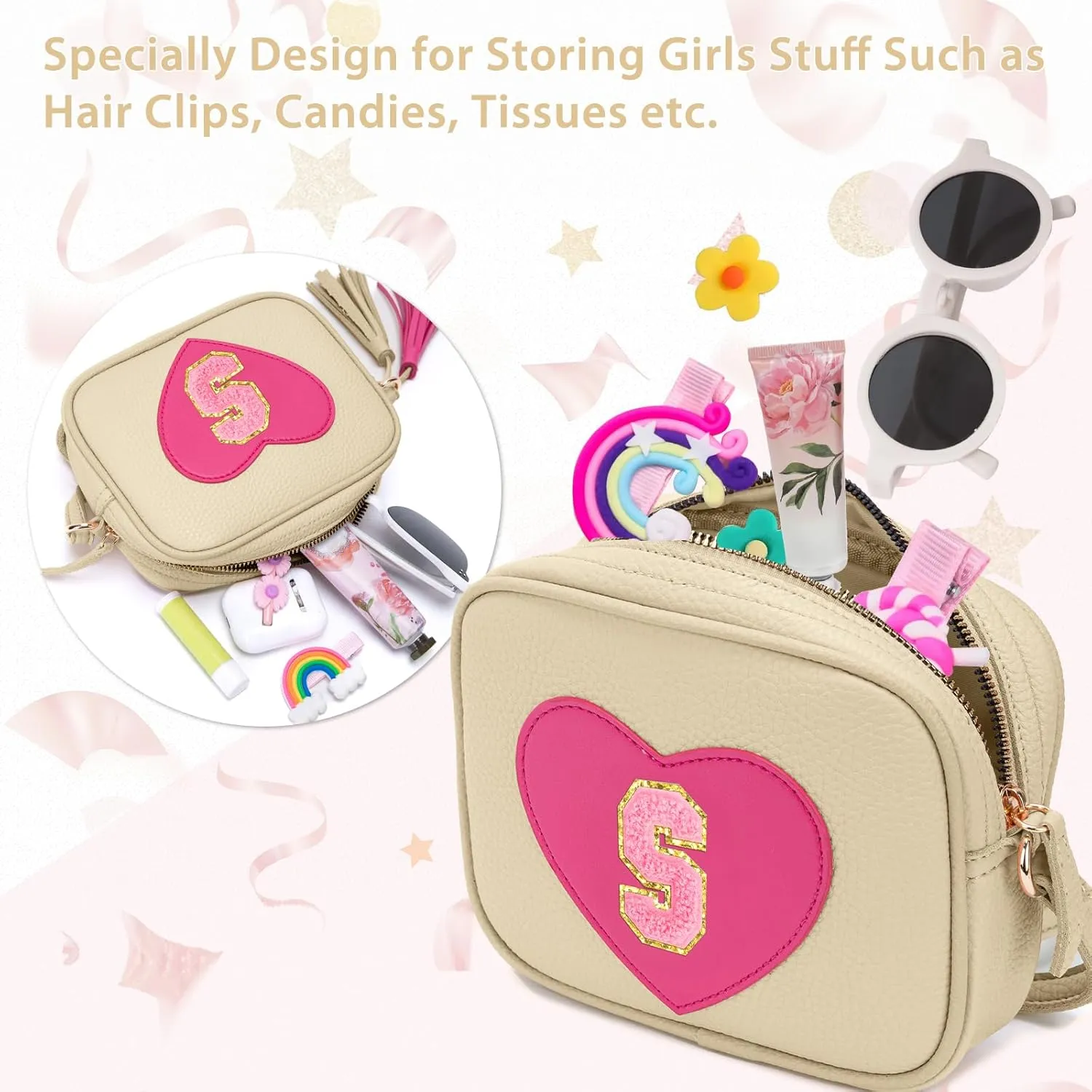 3 4 5 6 7 8 Year old Girl Birthday Gifts Toddler Girl Purse Kids Purse Toddler Girls Gift Crossbody Bag for Girls