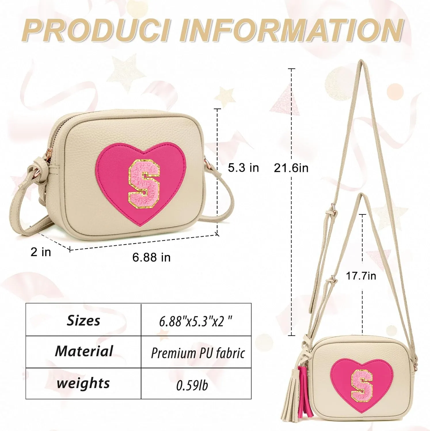 3 4 5 6 7 8 Year old Girl Birthday Gifts Toddler Girl Purse Kids Purse Toddler Girls Gift Crossbody Bag for Girls