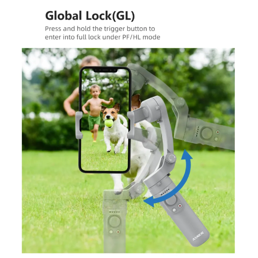 3-Axis Portable Smartphone Stabilizer of Superior Quality