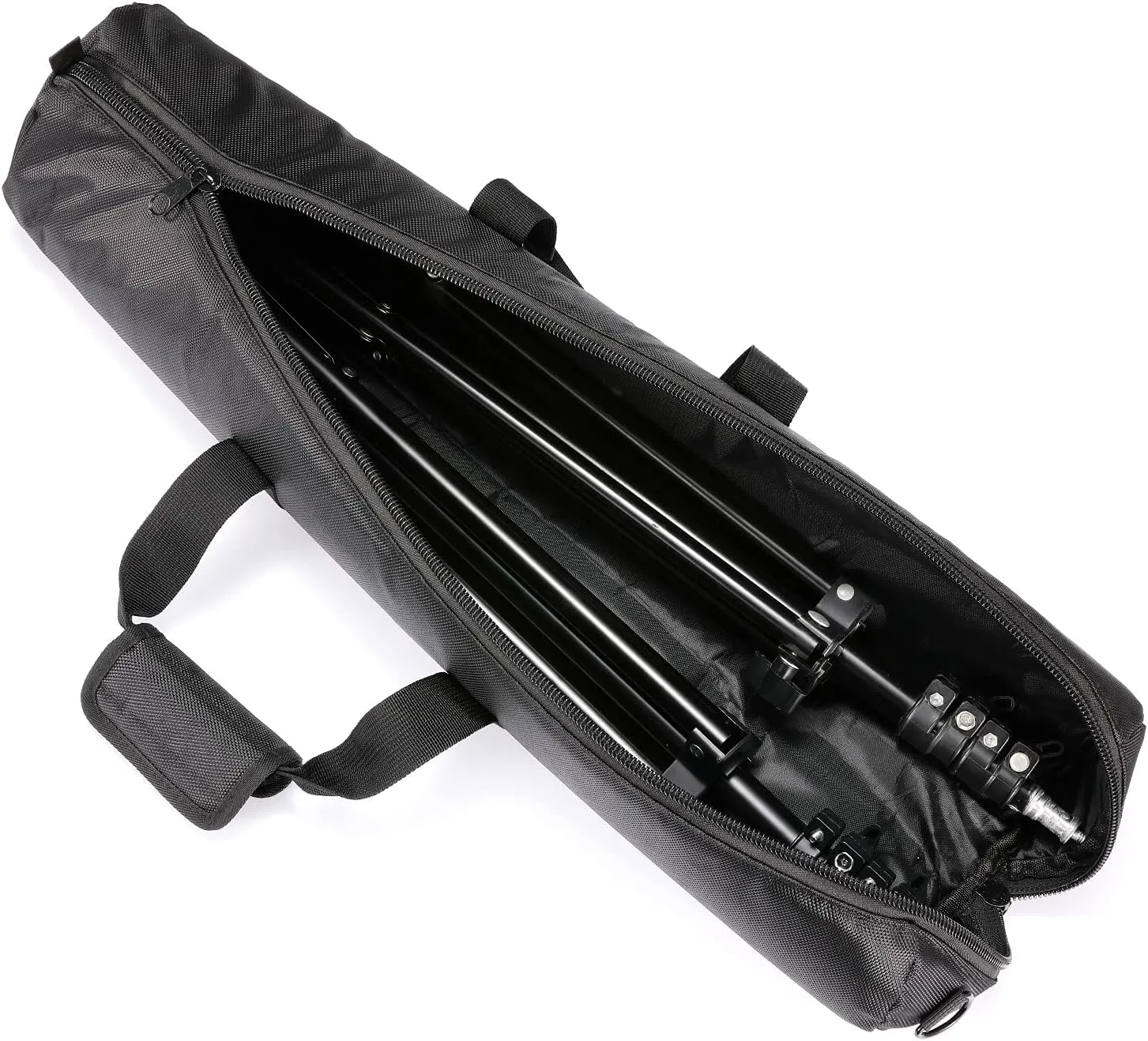 33in/85cm Tripod Carrying Case, Heavy Duty Nylon Bag with Shoulder Strap, Padded for Light Stand, Tripods, Monopods, Umbrellas, Softboxes, Boom Stand, Speaker Stands, Mic Stands