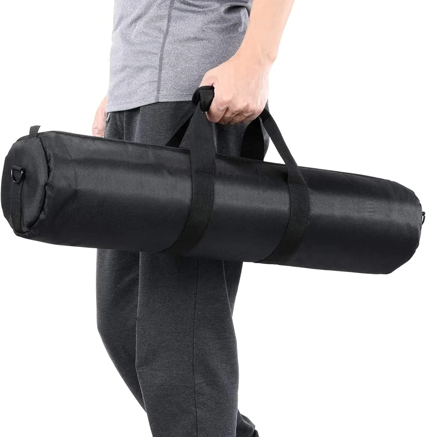 33in/85cm Tripod Carrying Case, Heavy Duty Nylon Bag with Shoulder Strap, Padded for Light Stand, Tripods, Monopods, Umbrellas, Softboxes, Boom Stand, Speaker Stands, Mic Stands