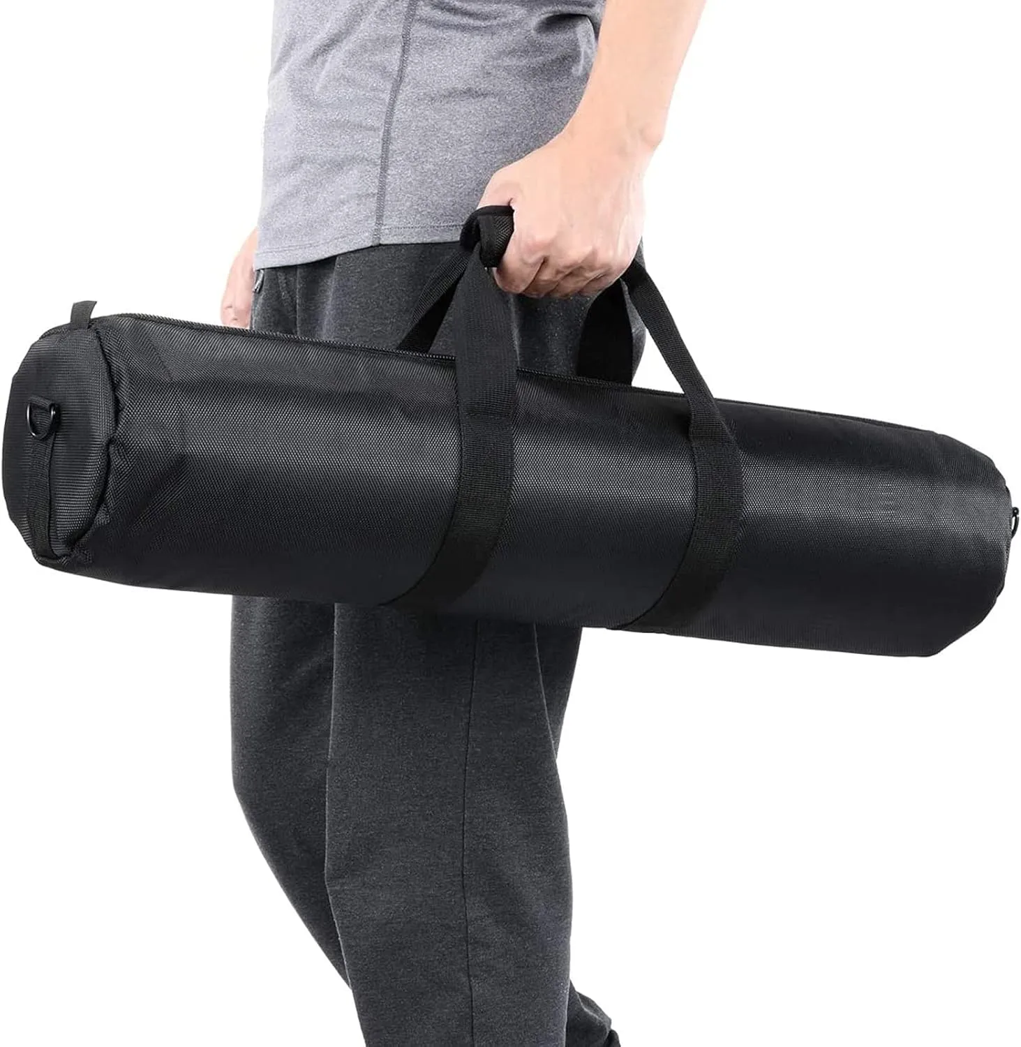 33in/85cm Tripod Carrying Case, Heavy Duty Nylon Bag with Shoulder Strap, Padded for Light Stand, Tripods, Monopods, Umbrellas, Softboxes, Boom Stand, Speaker Stands, Mic Stands