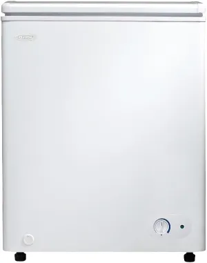 3.8 Cu.Ft. Chest Freezer, 1 Basket, Up Front Temperature Control
