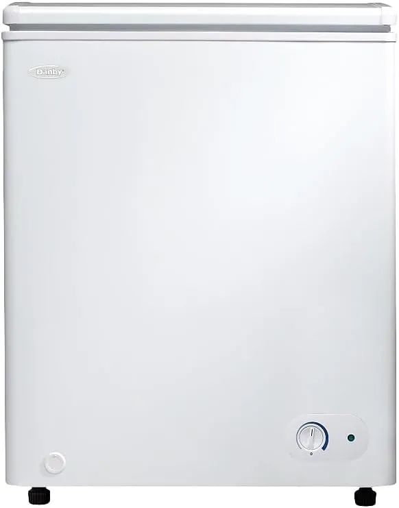 3.8 Cu.Ft. Chest Freezer, 1 Basket, Up Front Temperature Control