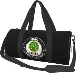 3rd Armored Cavalry Regiment Iraq Combat Veteran Duffel Bag Gym Bag Sports Bags Foldable Travel Bag Multipurpose Backpack