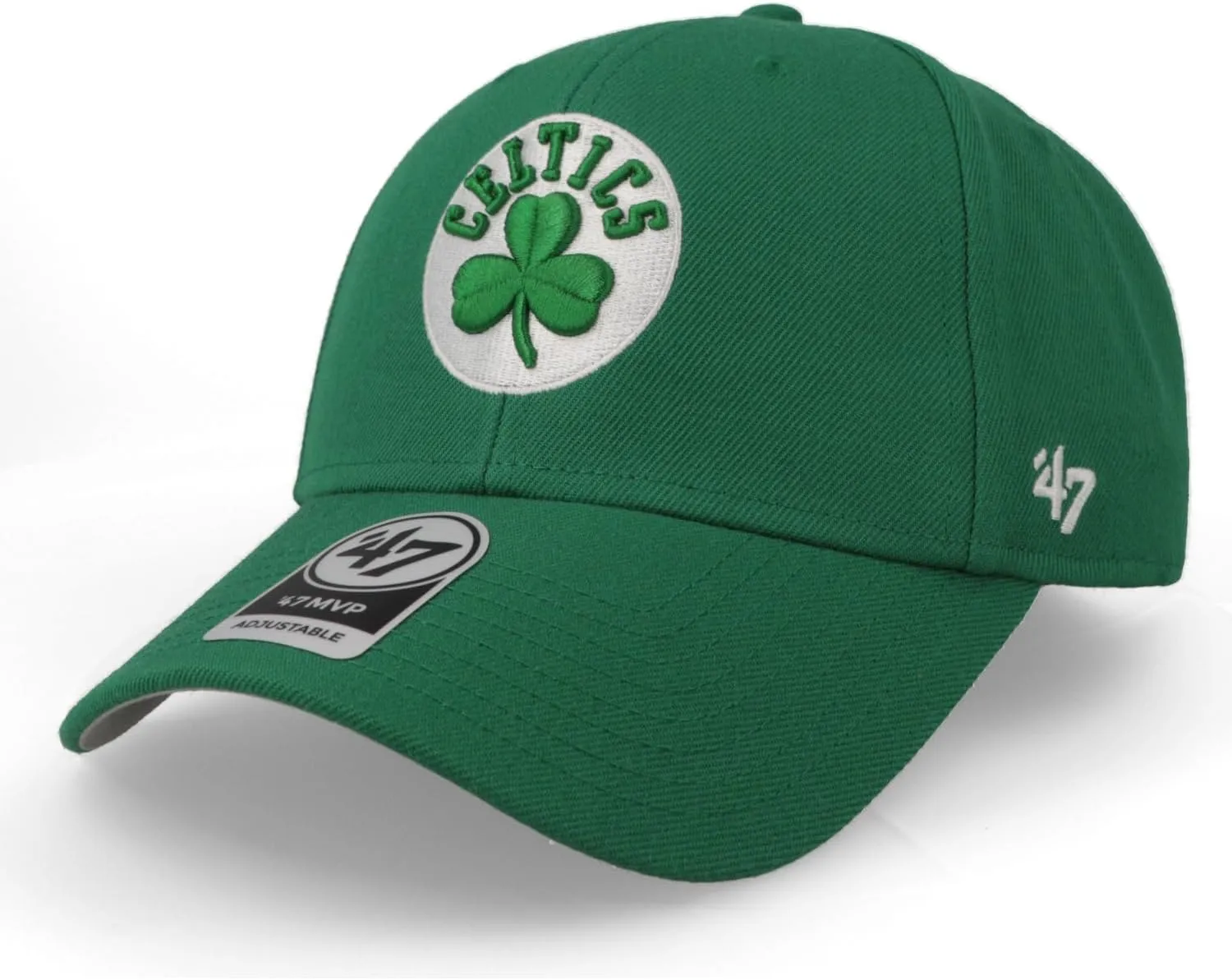 '47 Boston Celtics NBA MVP Basic Green Structured Hat Cap Adult Men's Adjustable