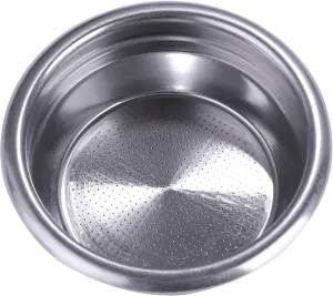 58mm E61 Precision Filter Ridged Basket Stainless Steel Portafilter Compatible With 58MM Portafilter Double Cup Coffee Espresso Basket Replacement