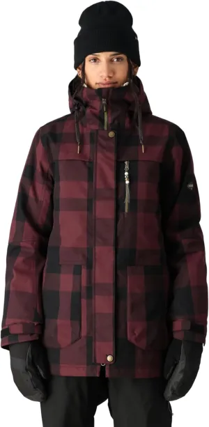 686 Women's Spirit Insulated Jacket - 2-Layer Fabric Design with Faux Fur and Satin Lining - Water & Weather Resistant