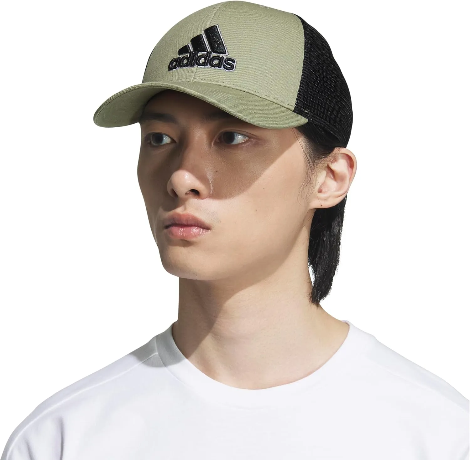 adidas Men's Mesh Back Structured Low Crown Adjustable Fit Snapback Hat