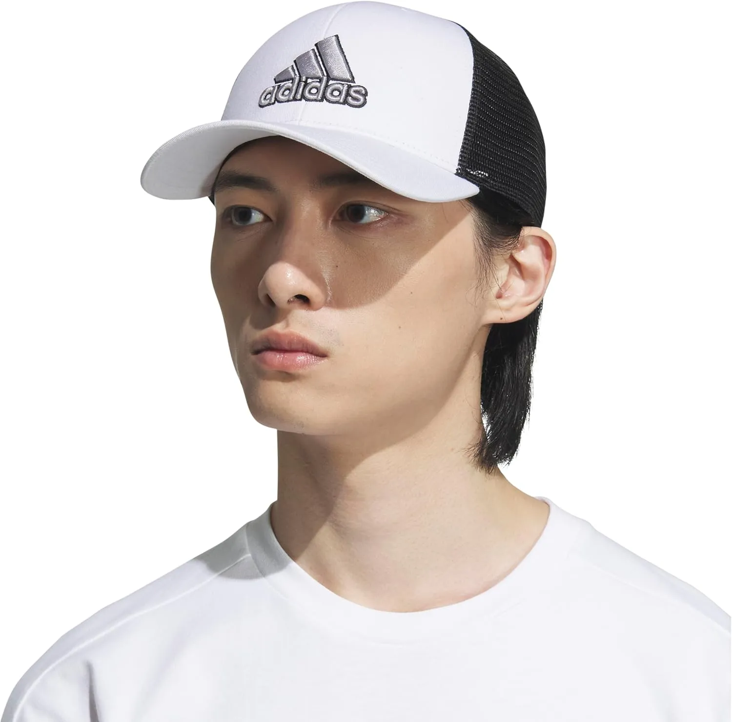 adidas Men's Mesh Back Structured Low Crown Adjustable Fit Snapback Hat