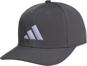 adidas Men's Three Bar Structured Snapback Adjustable Fit Hat 2.0