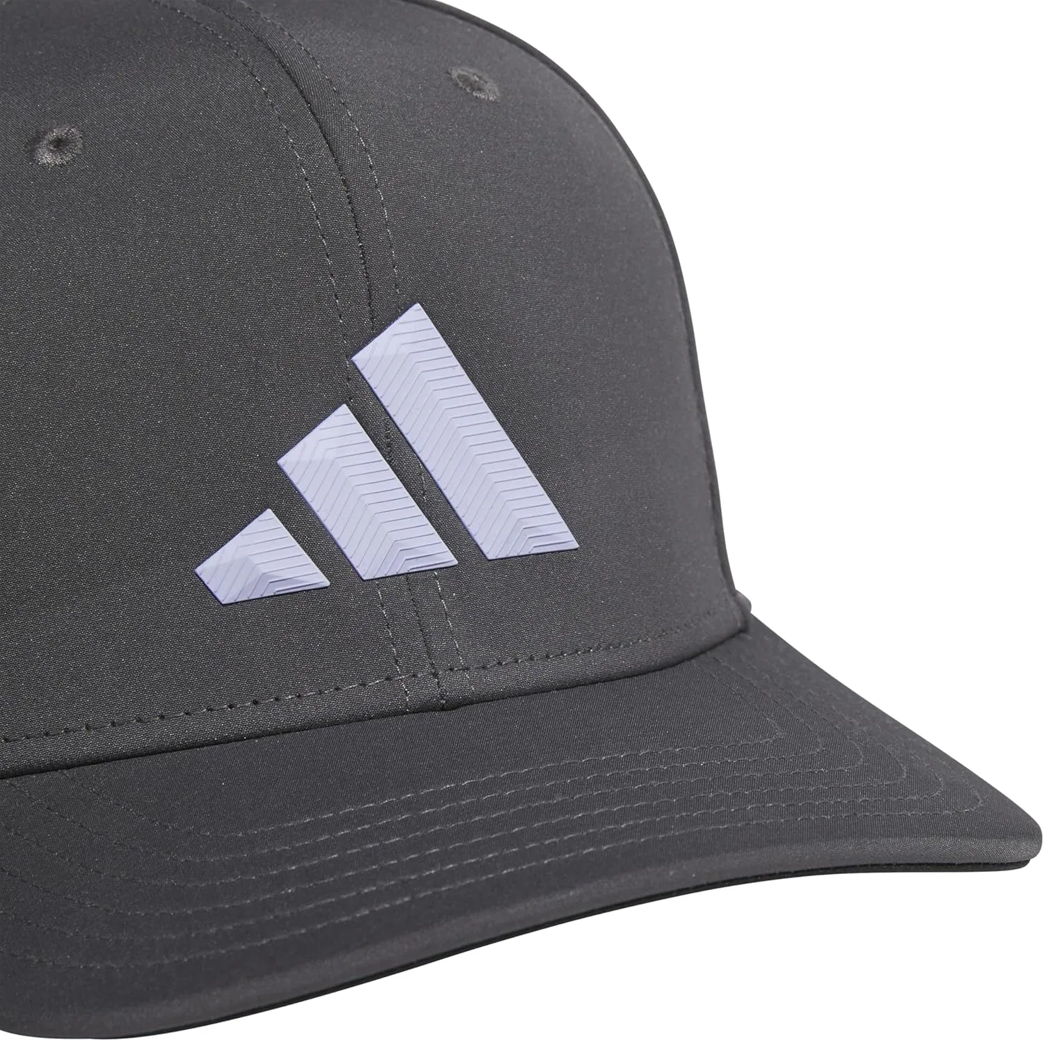 adidas Men's Three Bar Structured Snapback Adjustable Fit Hat 2.0