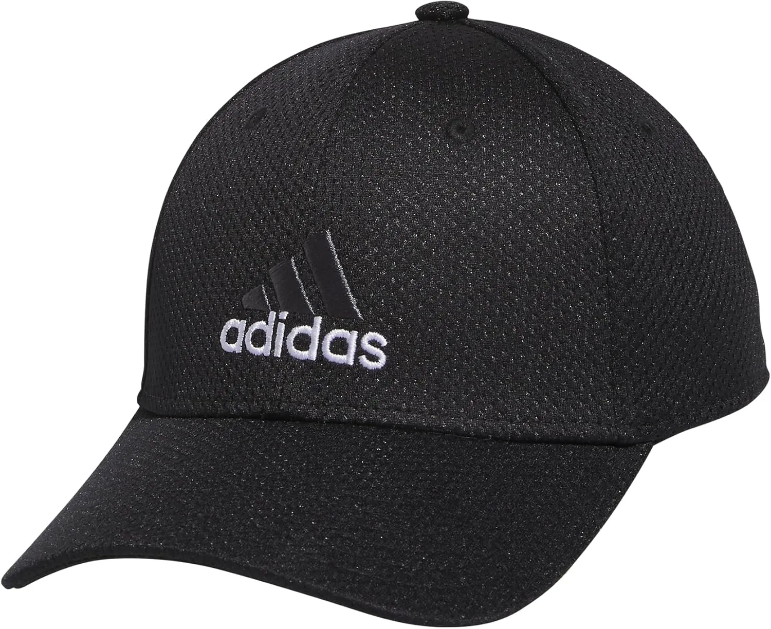 adidas Men's Zags 2.0 Structured Mid Crown A-Flex Stretch Fit Hat