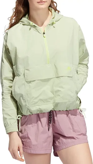 adidas Women's Utility Anorak Jacket, Magic Lime
