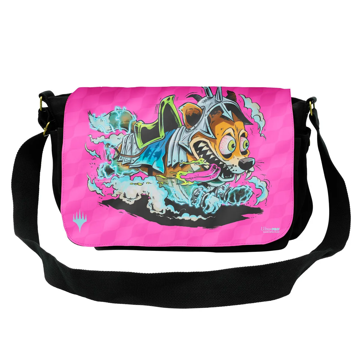 Aetherdrift Bag Flap - Racer Creature District Mascot for Magic: The Gathering