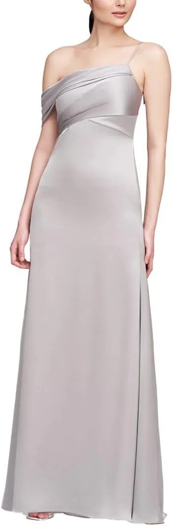 Alaina One-Shoulder Gown