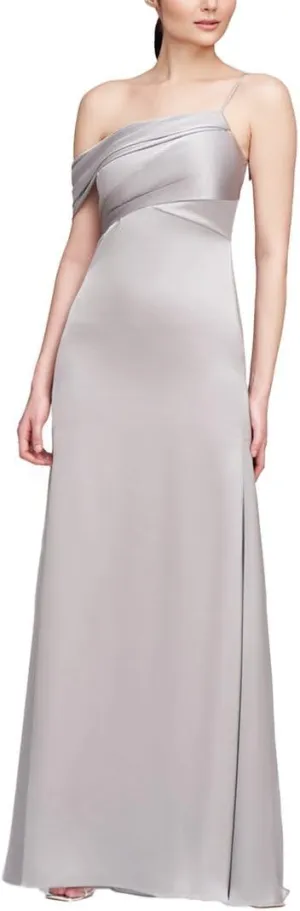 Alaina One-Shoulder Gown