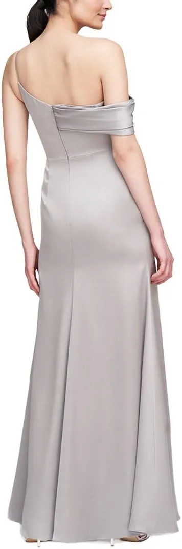 Alaina One-Shoulder Gown