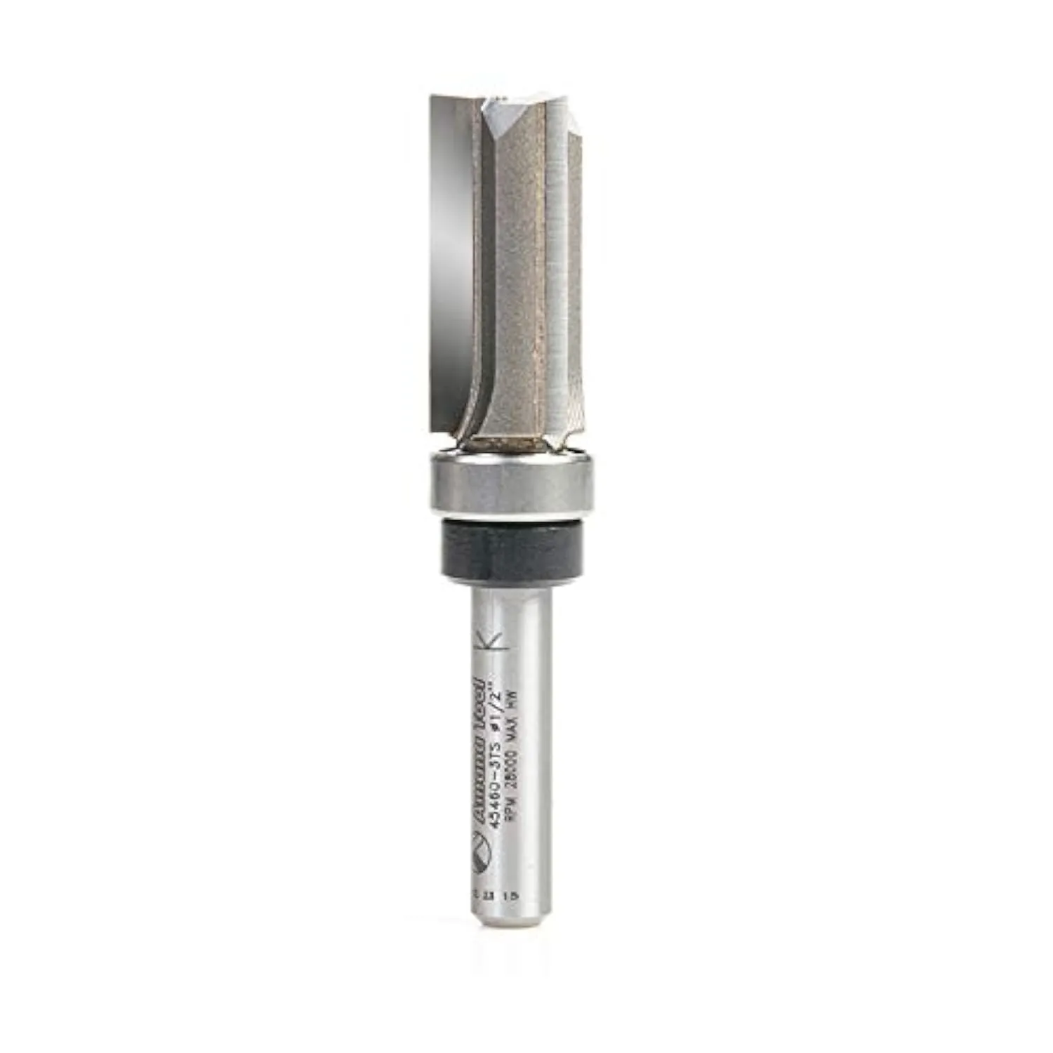 Amana Tool - 45460-3TS Carbide Tipped Flush Trim Plunge Template 1/2 Dia x 1" 4 Sh