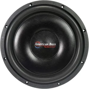 American Bass SL124 - 12" Woofer 500W Shallow Mount