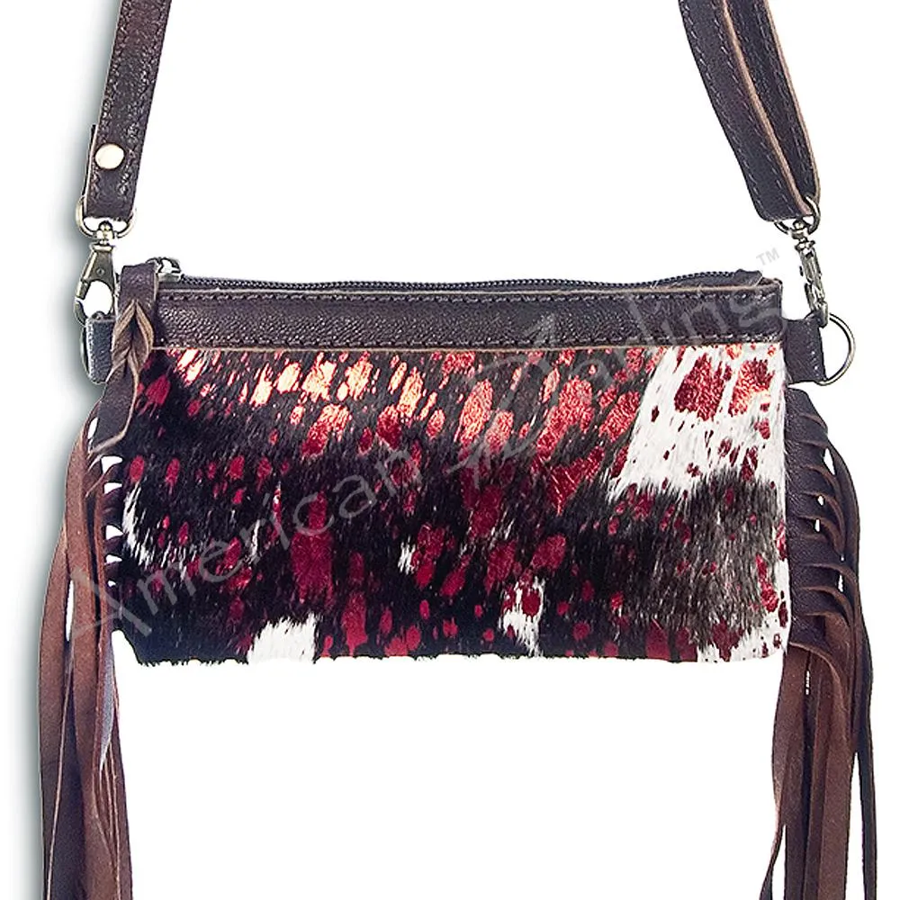 American Darling Small Crossbody Messenger Bag ADBGS142ACREDFRNG