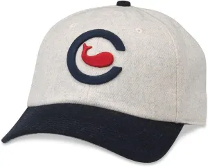 AMERICAN NEEDLE Archive Legend Federal League Baseball Team Adjustable Buckle Strap Dad Hat