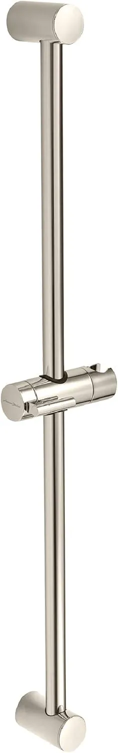 American Standard 1660730.013 Round Handheld Shower Head Slide Bar 30 inch, Polished Nickel