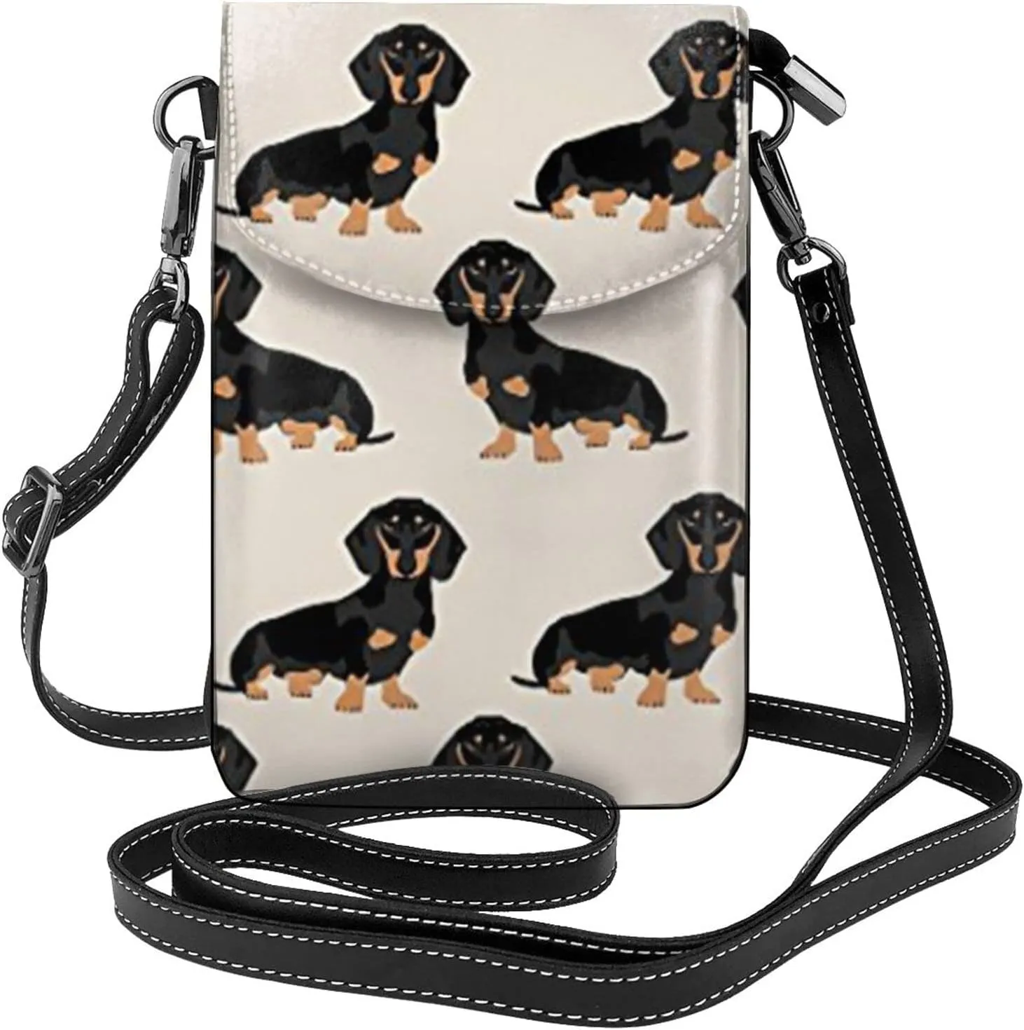 AMRANDOM Leather Small Crossbody Women Cell Phone Purse Wallet Bag With Shoulder Strap