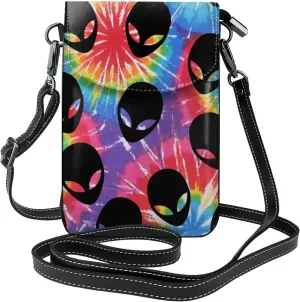 AMRANDOM Small Crossbody Bag for Women Men Mini Phone Purses with Crossbody Strap
