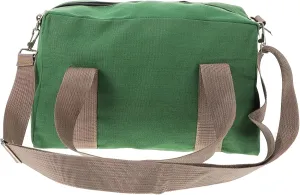 Angoily Electricians Tool Bag Heavy Duty Canvas Organizer Pouch with Shoulder Strap for Outdoor Storage and Home Repairs Multi Purpose Tool Tote for Professionals