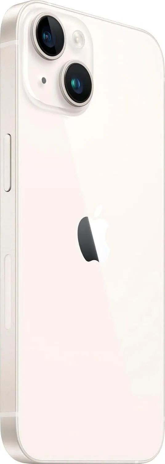 Apple iPhone 14 Plus, 128GB, Starlight - Unlocked (Renewed)