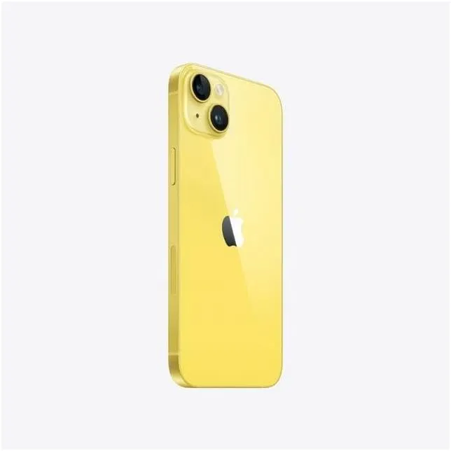 Apple iPhone 14 Plus, 128GB, Yellow - Unlocked (Renewed)