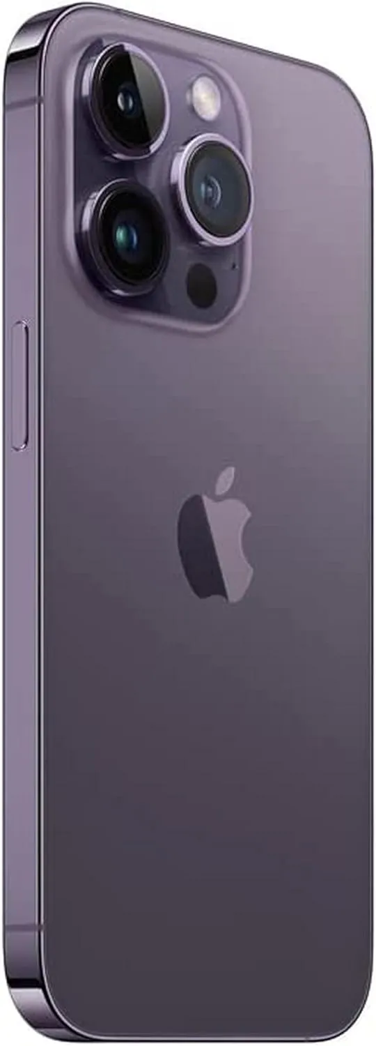 Apple iPhone 14 Pro, 128GB, Deep Purple for AT&T (Renewed)