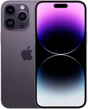 Apple iPhone 14 Pro Max, 128GB, Deep Purple for Verizon (Renewed)