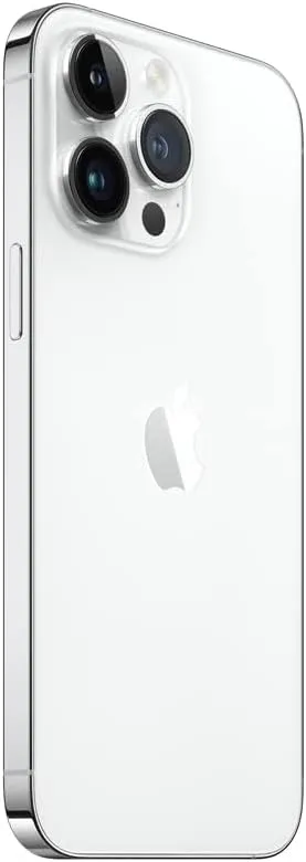 Apple iPhone 14 Pro Max, 128GB, Silver for AT&T (Renewed)
