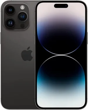 Apple iPhone 14 Pro Max, 256GB, Space Black for AT&T (Renewed)