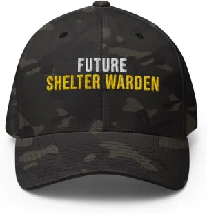 Artist Unknown Future Shelter Warden Hat (Embroidered Structured Twill Cap) Shelter Warden Apparel