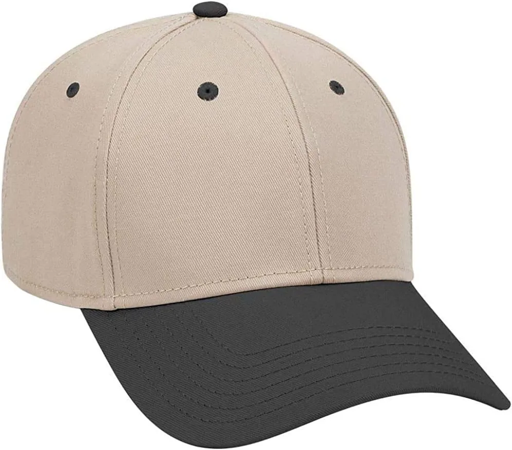 Ashen Fane 6 Panel Structured Low Profile Superior Cotton Twill Basic Baseball Hat