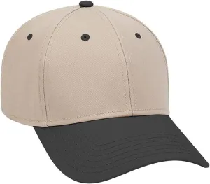 Ashen Fane 6 Panel Structured Low Profile Superior Cotton Twill Basic Baseball Hat