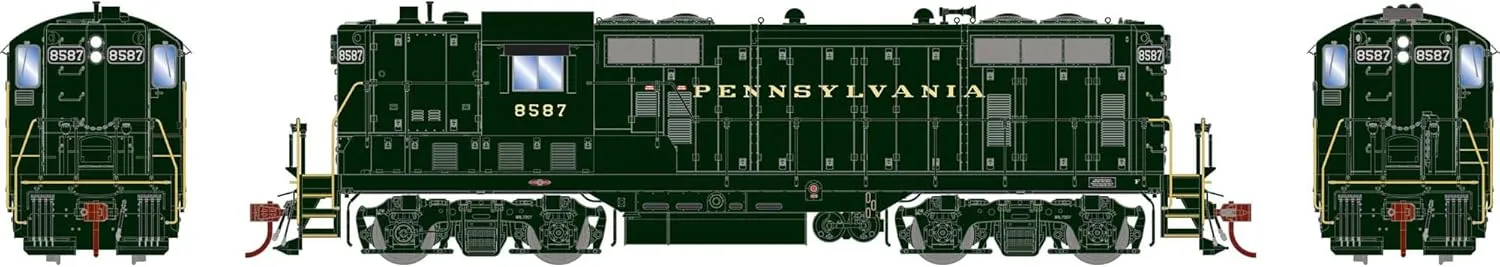 Athearn HO GP7 PRR #8587 ATHG82257 HO Locomotives