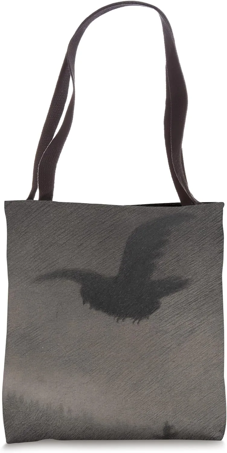 Autumn Evening Theodor Kittelsen Romanticism Painting Tote Bag