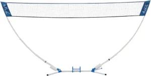 Badminton Sets for Backyards, 63in Tall Badminton Tennis Net for Kids Youth Adults, Portable Volleyball Net System with Carrying Case Base, Easy to Install
