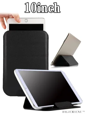 BagForLove - 10 Inch Foldable Tablet Bag with Bracket Sleeve - College Dorm Must-Have