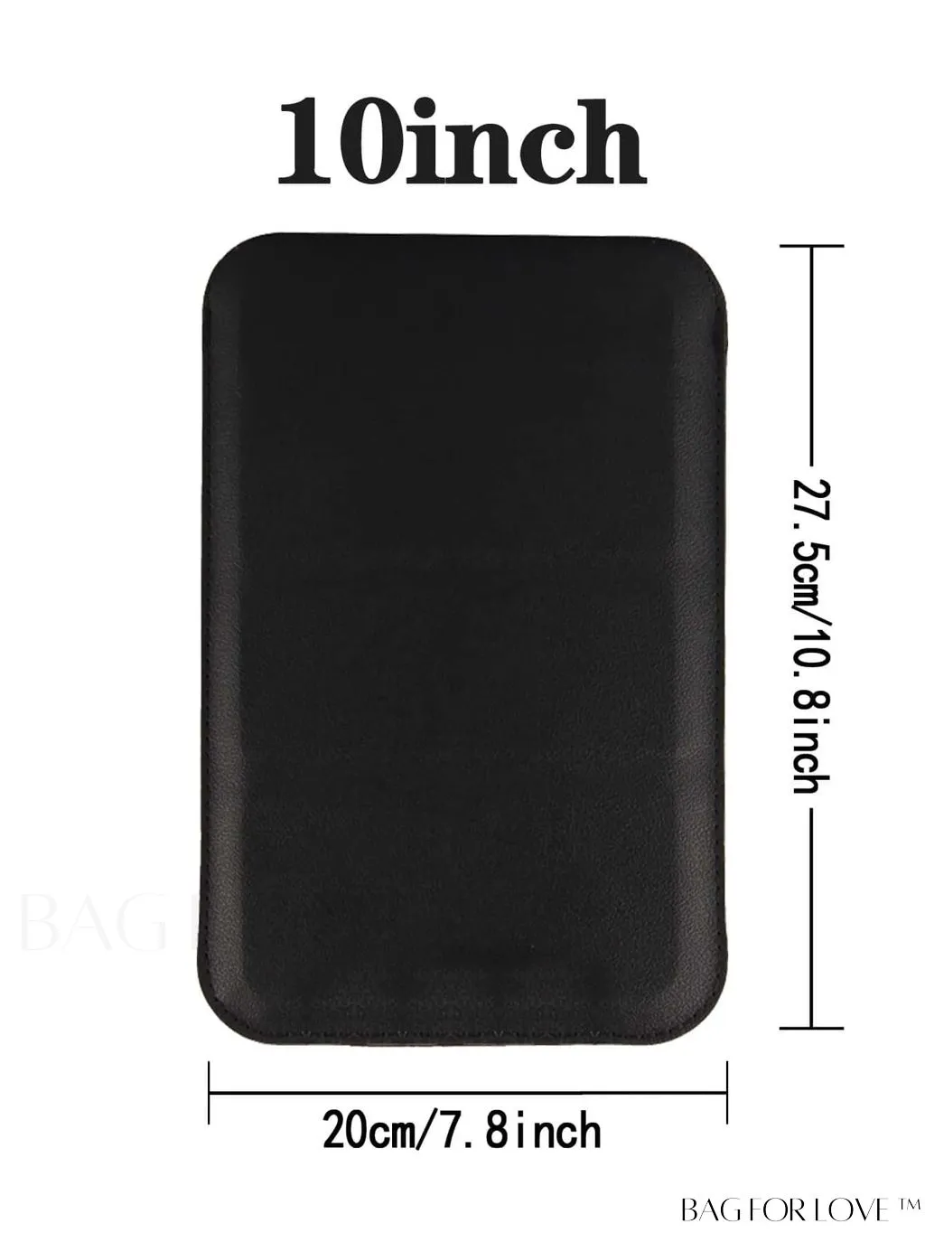 BagForLove - 10 Inch Foldable Tablet Bag with Bracket Sleeve - College Dorm Must-Have